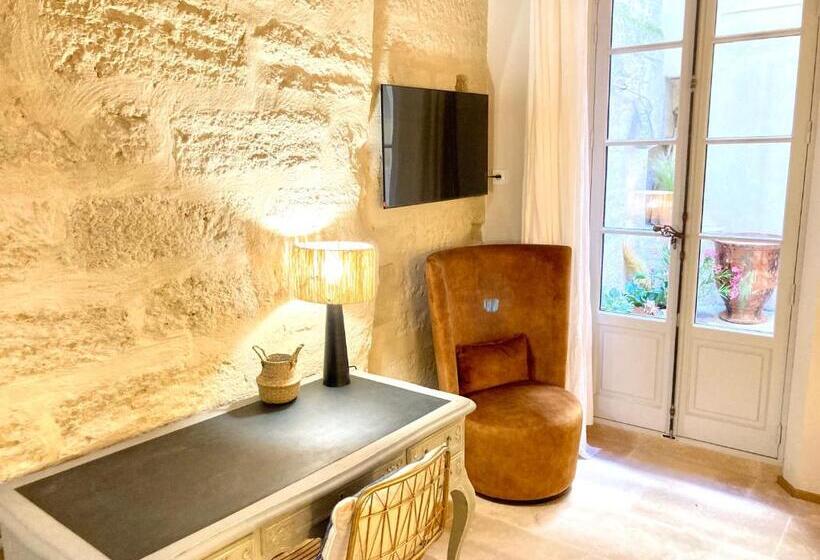اتاق سوپریور, Le Petit Avignon   Chambres & Appartement à Deux Pas Du Pont D Avignon Et Du Palais Des Papes
