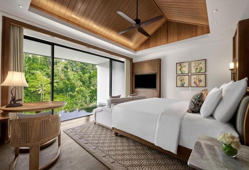 침실 2개 빌라, Anantara Ubud Bali Resort