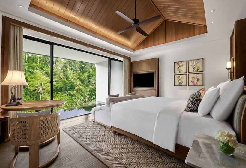 침실 2개 빌라, Anantara Ubud Bali Resort