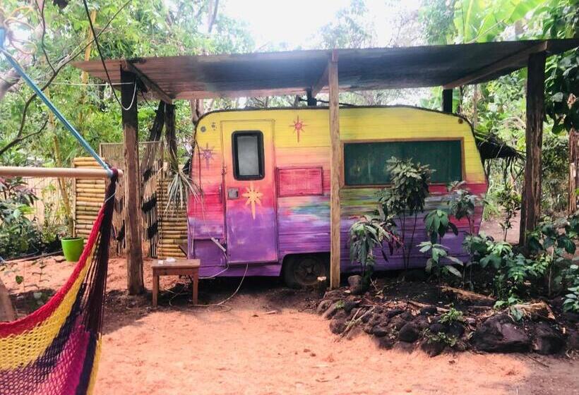 스탠다드 룸 가든 전망, Rainbow Caravan Hostel