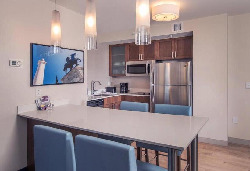 带2个卧室的套房, Residence Inn By Marriott Baltimore At The Johns Hopkins Medical Campus