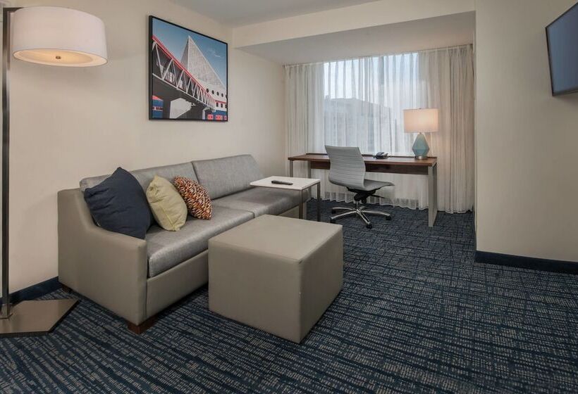 带2个卧室的套房, Residence Inn By Marriott Baltimore At The Johns Hopkins Medical Campus
