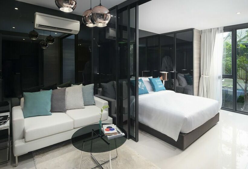 침실 1개 디럭스 아파트, Cross Vibe Pattaya Seaphere   Formerly X2 Vibe Pattaya Seaphere