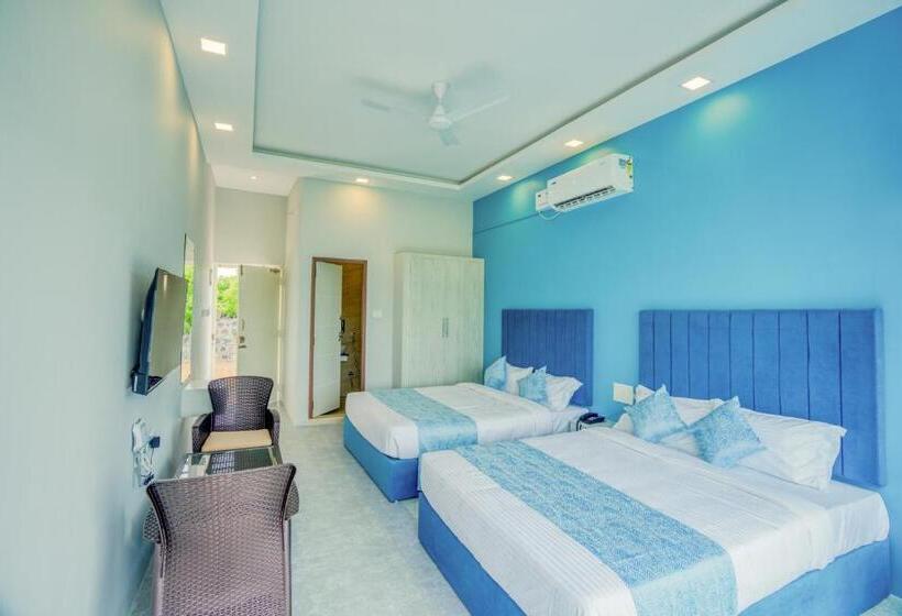 Quarto Familiar Vista Jardim, Seaborne Beach Resort