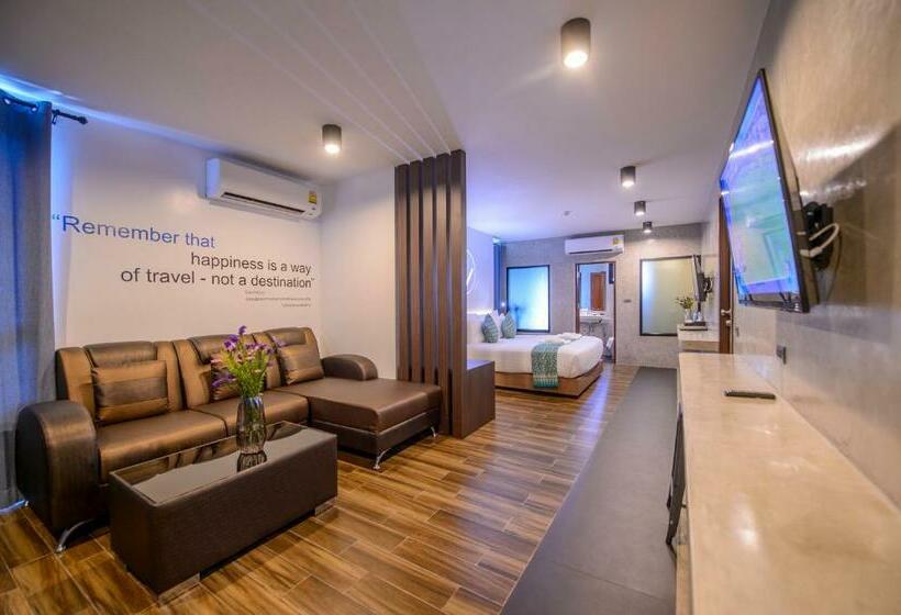 带阳台套房, Nap Krabi Hotel   Sha Extra Plus