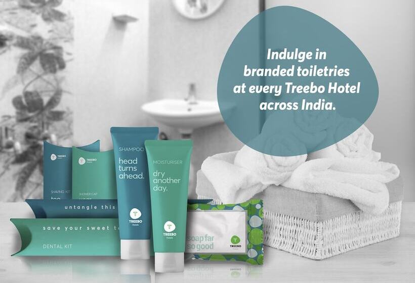标准间, Treebo Comforts Inn, University Road Deralakatte