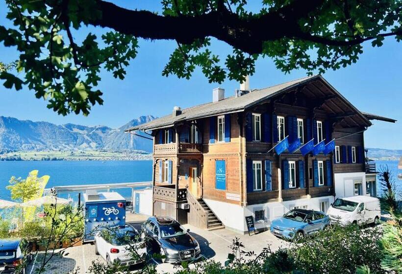 Стандартный Номер Кровать Кинг, Boutique Hotel Niesenblick   Direkt Am Thunersee Gelegen Mit Self Check In & Digitaler Rezeption