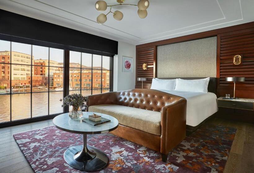 キングサイズベッドのスタンダードルーム, Sagamore Pendry Baltimore