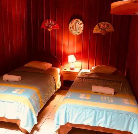 חדר סטנדרט חדר אמבטיה משותף, Cabinas Lupita