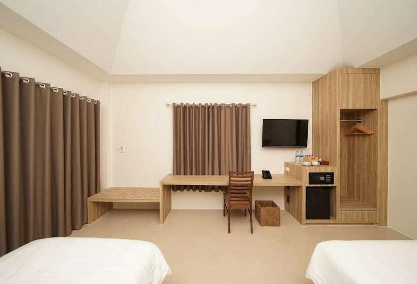 带阳台的豪华间, Aquavana Haad Rin Resort