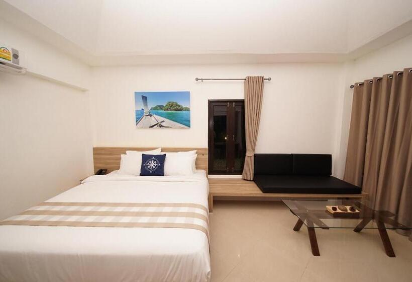 带阳台的豪华间, Aquavana Haad Rin Resort