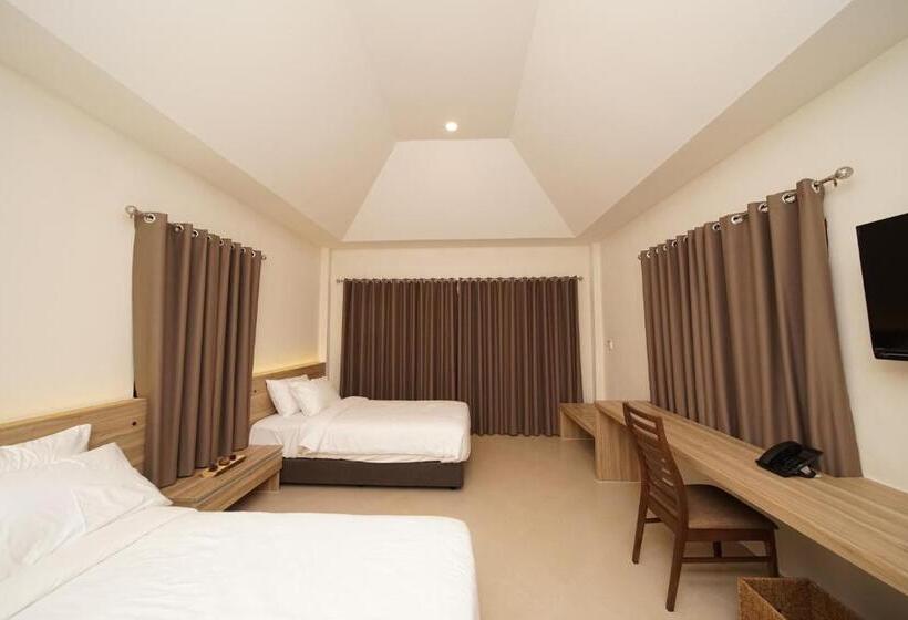 带阳台的豪华间, Aquavana Haad Rin Resort