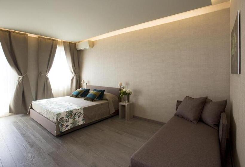 اتاق استاندارد چهارنفره با بالکن, Thebed