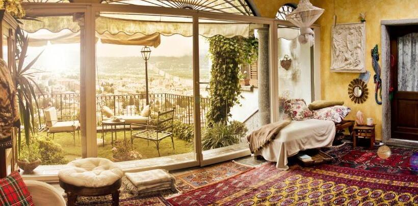 غرفة قياسية مع حمام خارجي, B&b Villa Moro   Family House