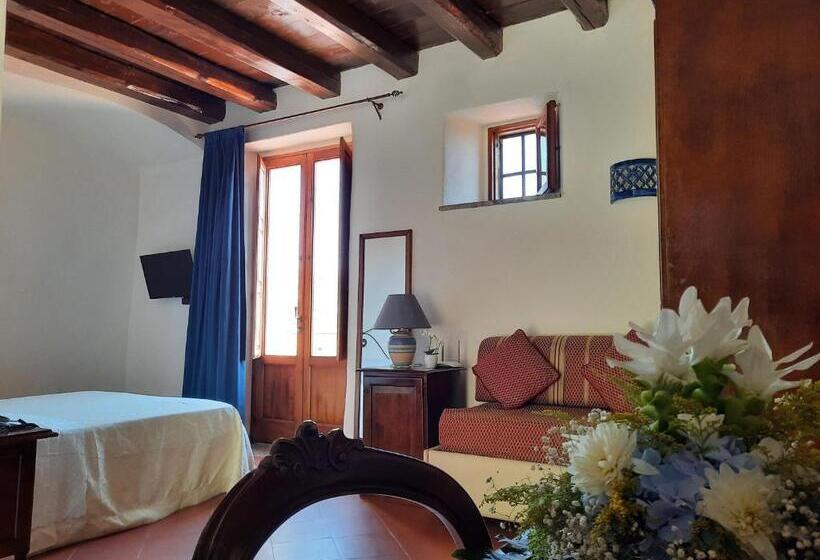 اتاق استاندارد با تراس و چشم‌انداز دریا, Portico Del Paradiso