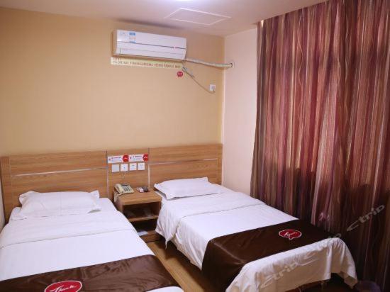 Номер Стандарт Трехместный, Thank Inn Chain Hotel Shandong Jinan Second Ring East Road Hualong