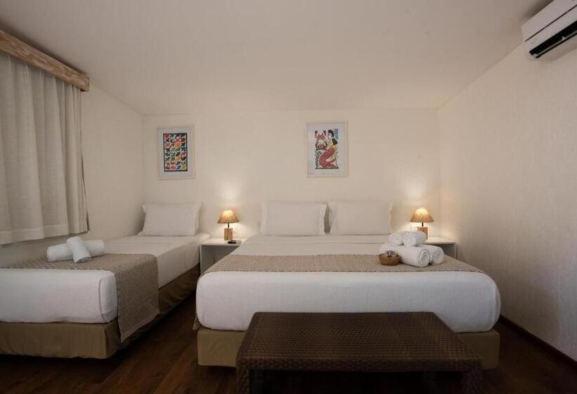 Quarto Triplo Estandar com Sacada, Pousada Da Germana