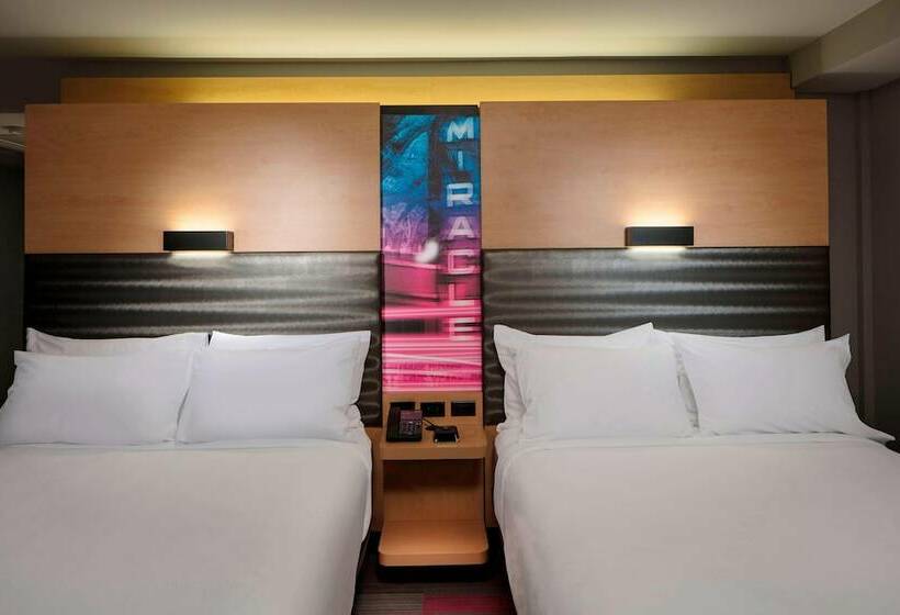 Номер Стандарт 2 Двуспальные Кровати, Aloft Coral Gables