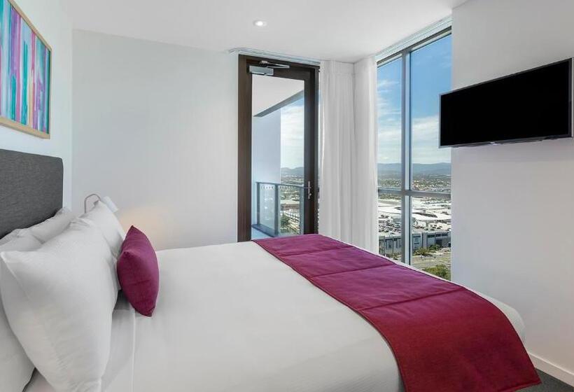 침실 2개 스위트, Avani Broadbeach Residences