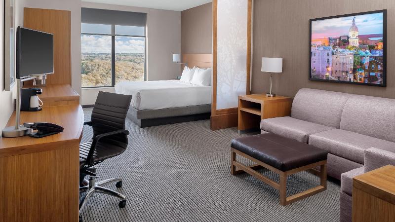 キングサイズベッドのスタンダードルーム, Hyatt Place Athens/downtown
