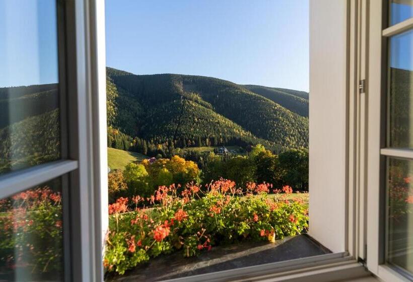اتاق استاندارد با چشم‌انداز کوهستان, Pension Slunečnice & Panorama Restaurace Farma
