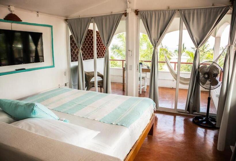 オーシャンビュースタンダードルームバルコニー付き, Sayulita Central
