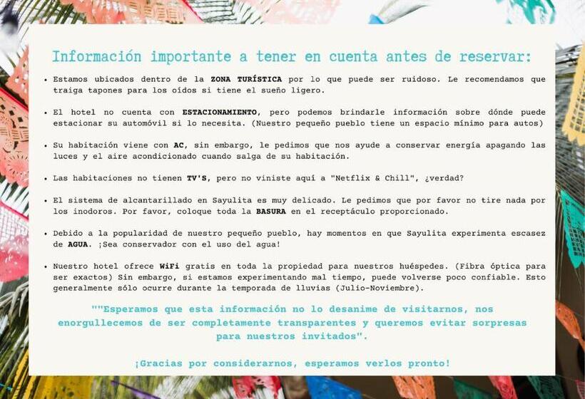 マウンテンビュースタンダードルーム, Sayulita Central