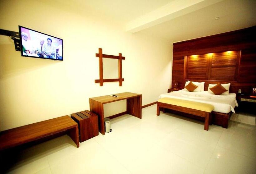 带大床的豪华间, Water Gate Resort & Spa