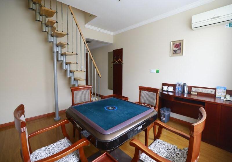 복층 룸, Greentree Inn Shanghai Hongqiao Hub Qibao Express