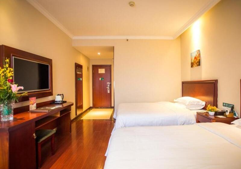 Habitació Familiar Deluxe, Greentree Inn Shanghai Waigaoqiao Free Trade Zone Express