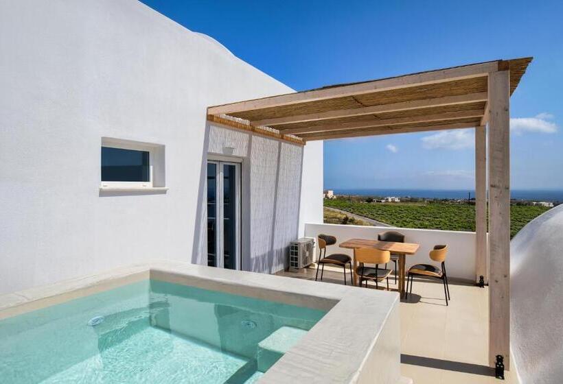 Люкс Вид на Море с Гидромассажем, Aelia Luxury Suites