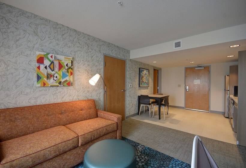 סוויטה מותאמת לאדם עם מוגבלויות, Home2 Suites By Hilton Portland Airport