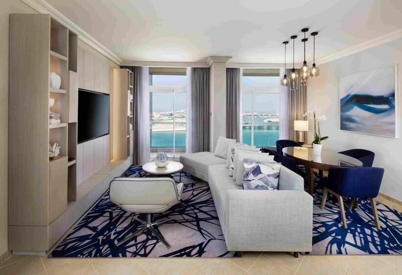 Апартаменты 2 Спальни с Балконом, Beach Rotana – All Suites