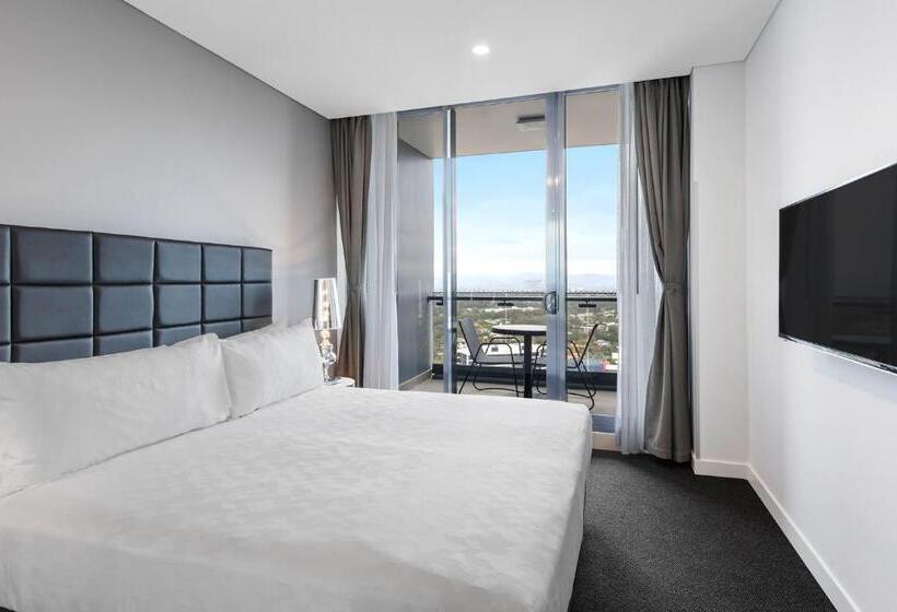 带2个卧室的套房, Meriton Suites Southport