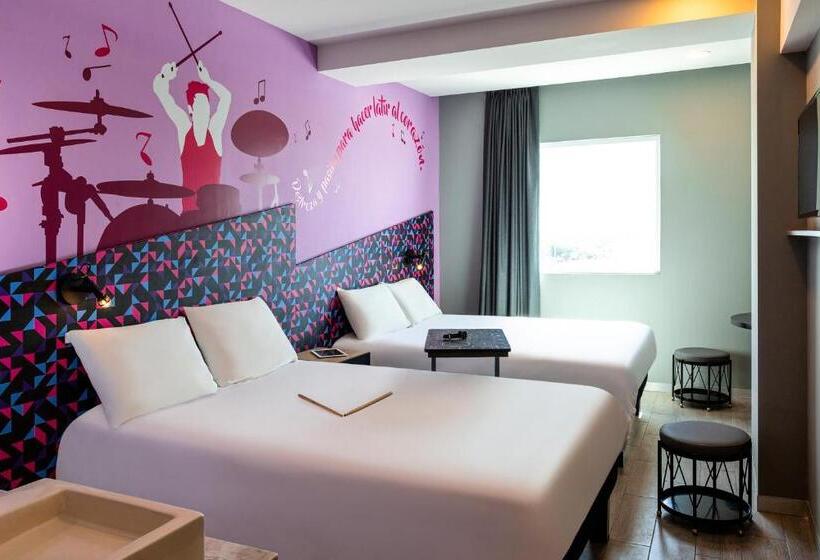 ２ダブルベッドのスタンダードルーム, Ibis Styles Merida Galerias