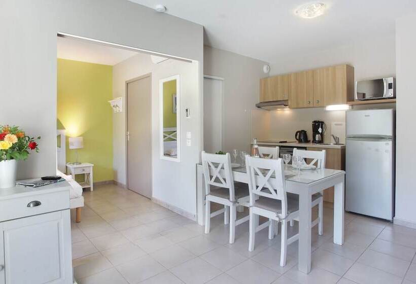Апартаменты 1 Спальня, Residence Odalys Les Oceanides