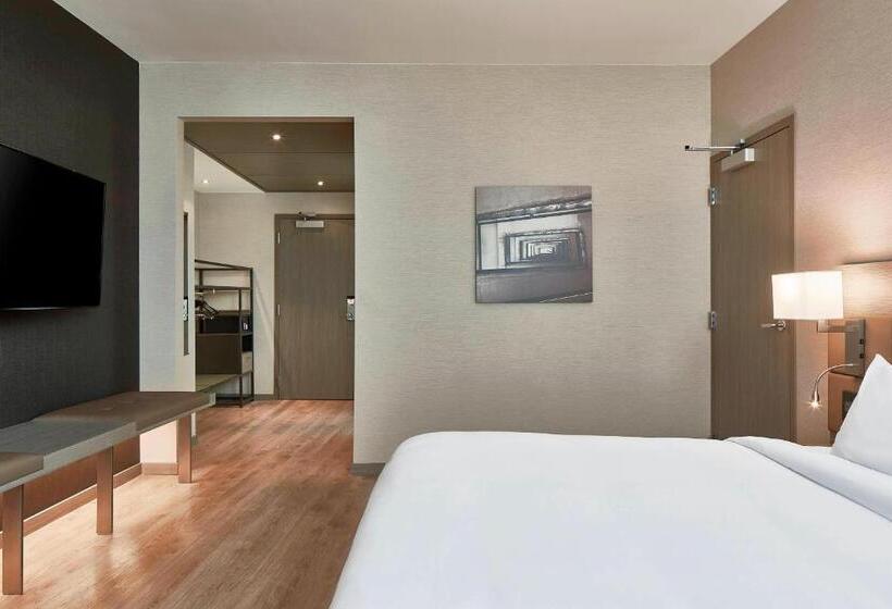 חדר סטנדרט עם מיטת קינג, Residence Inn by Marriott Nashville Downtown/Convention Center