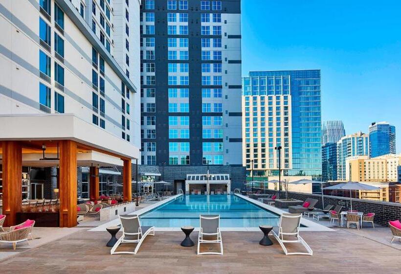 חדר סטנדרט עם מיטת קינג, Residence Inn by Marriott Nashville Downtown/Convention Center
