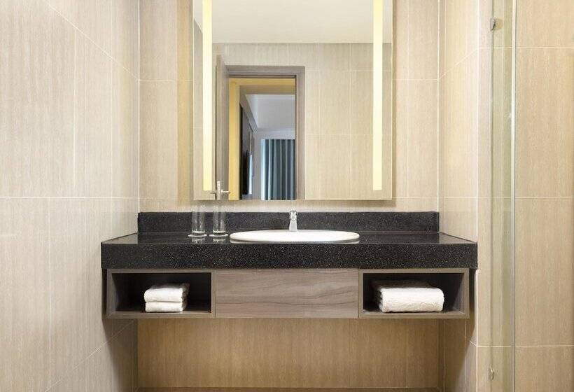 标准间带双人床, Fairfield By Marriott Belitung