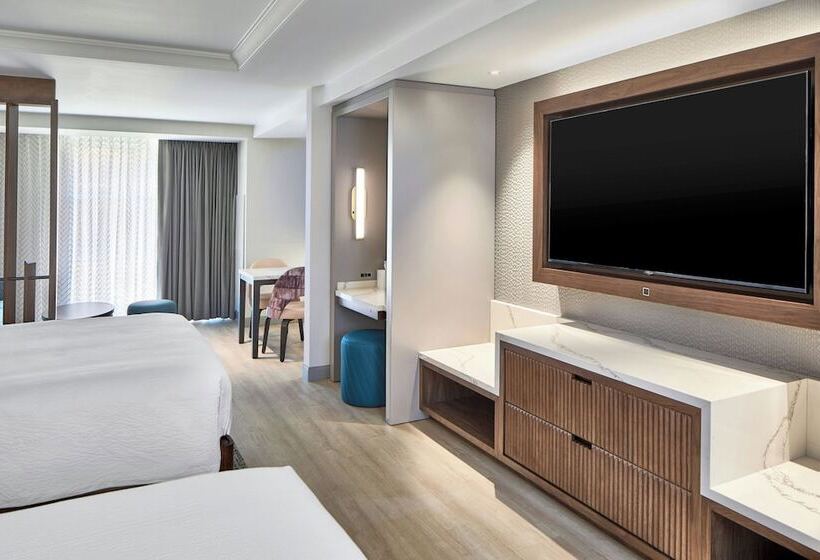 Quarto Estandar Cama Queen, Residence Inn by Marriott Nashville Downtown/Convention Center