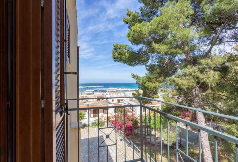 Номер Стандарт Боковой Вид на Море, Albergo Auralba