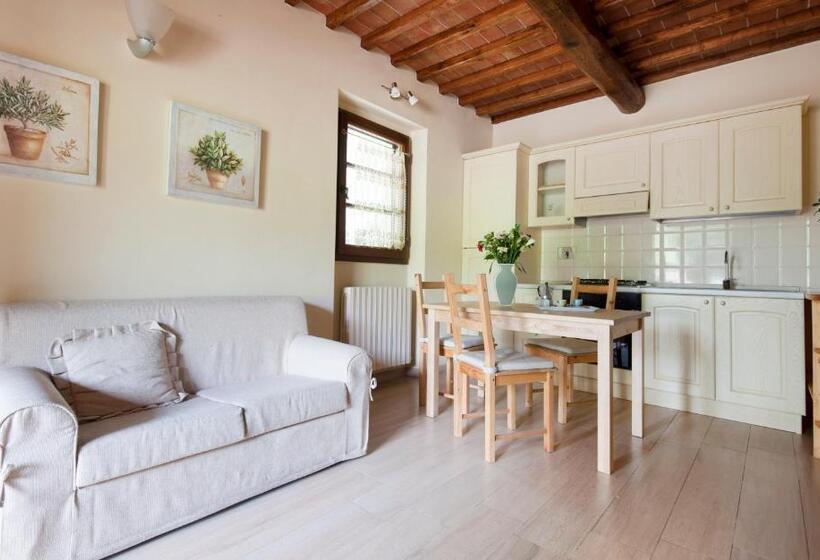 침실 1개 가든 전망 아파트, Agriturismo Le Buche Di Viesca