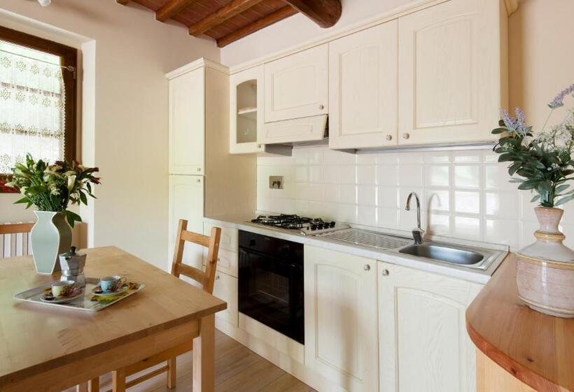 침실 1개 가든 전망 아파트, Agriturismo Le Buche Di Viesca