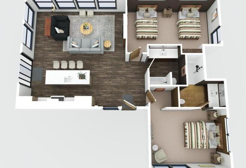 Хижина, Quarterdeck Resort