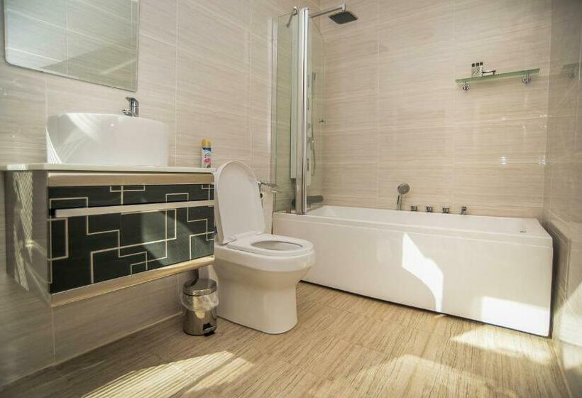 اتاق لوکس با تخت بزرگ, Peaconwood Boutique Villa