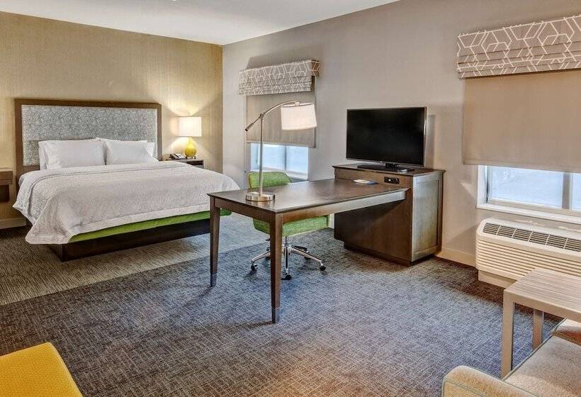 Студия Стандарт Двуспальная Кровать, Hampton Inn & Suites San Jose Airport