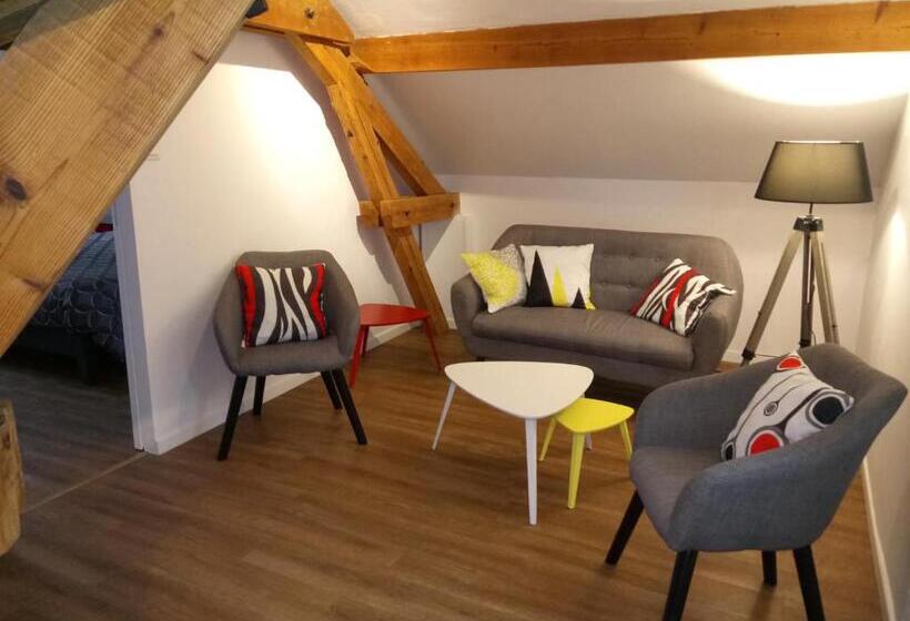 Standard room with outdoor bath, Chambres D'hôtes Toulaho