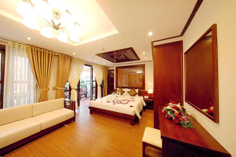 带阳台套房, Hanoi Nostalgia Hotel & Spa