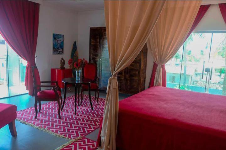 디럭스 테라스 룸 바다 전망, Relais De Charme Boutique Hotel Pititinga