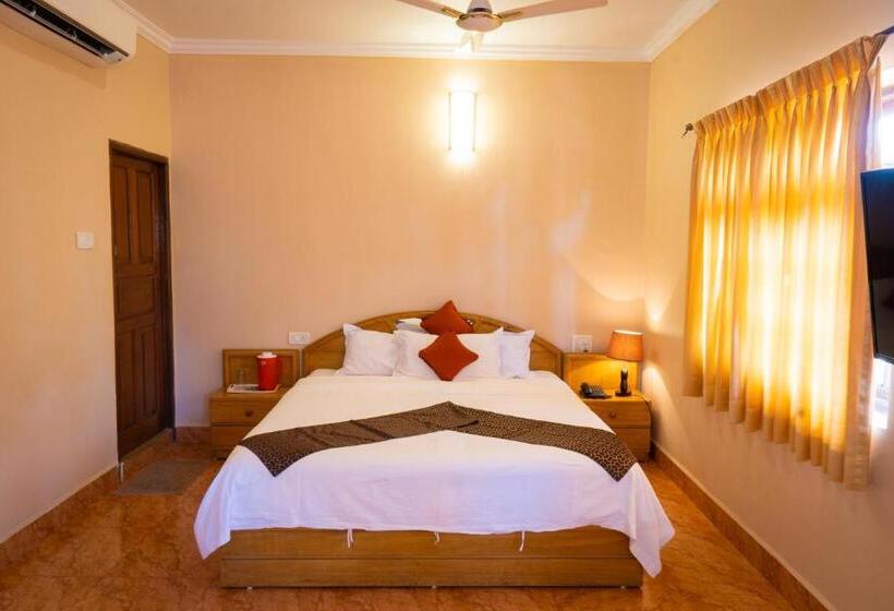 발코니 디럭스 룸, Alcove Resort Vagator